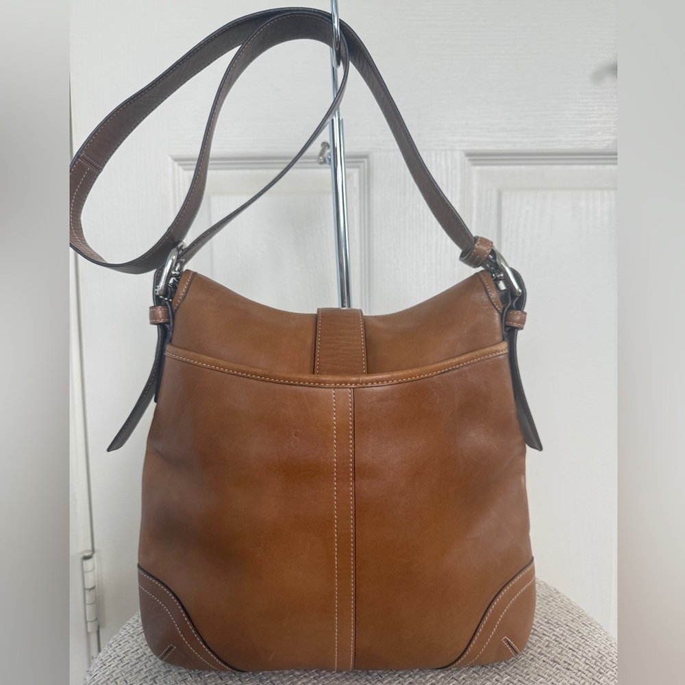 Coach Vintage Soho Brown Leather Shoulder Bag- Style No G3S-9480. - Picture 2 of 14
